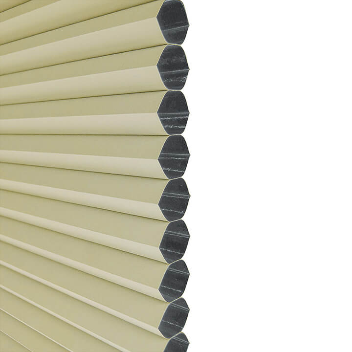 Odense Cordless Day And Night Blackout Honeycomb Shades Spring Green
