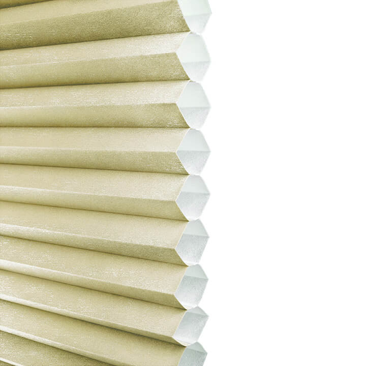 Odense Cordless Light-Filtering Honeycomb Shades Spring Green