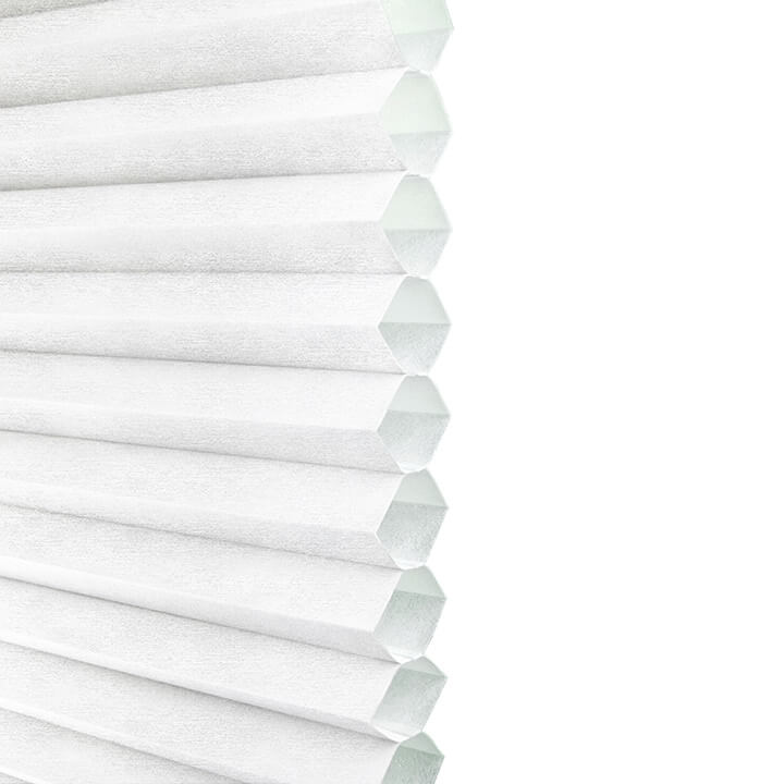 Odense Cordless Top-Down/Bottom-Up Light-Filtering Honeycomb Shades Off-White