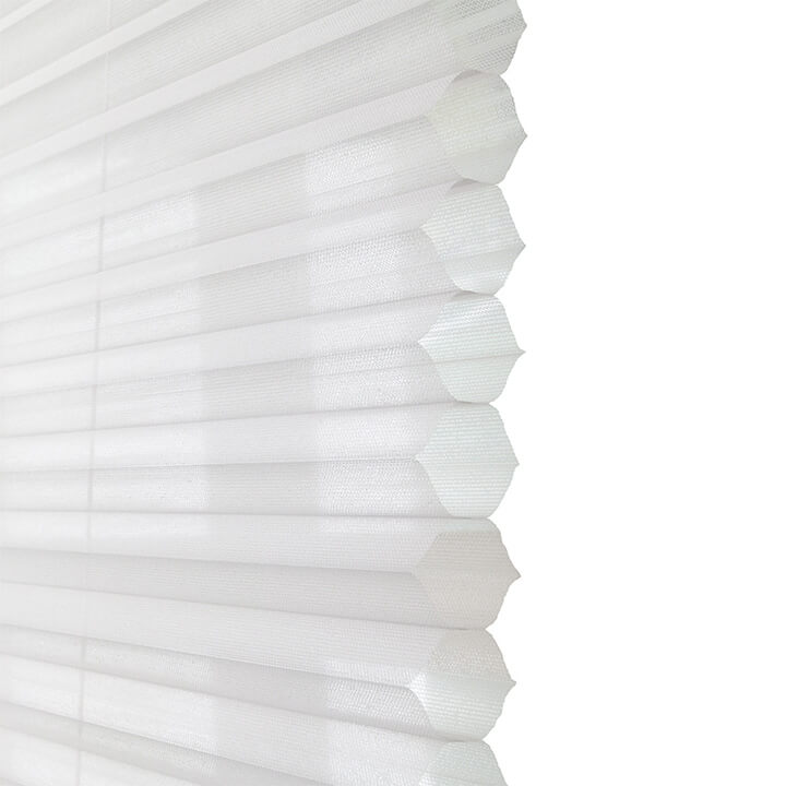 Randers Cordless Sheer Honeycomb Shades Off-White